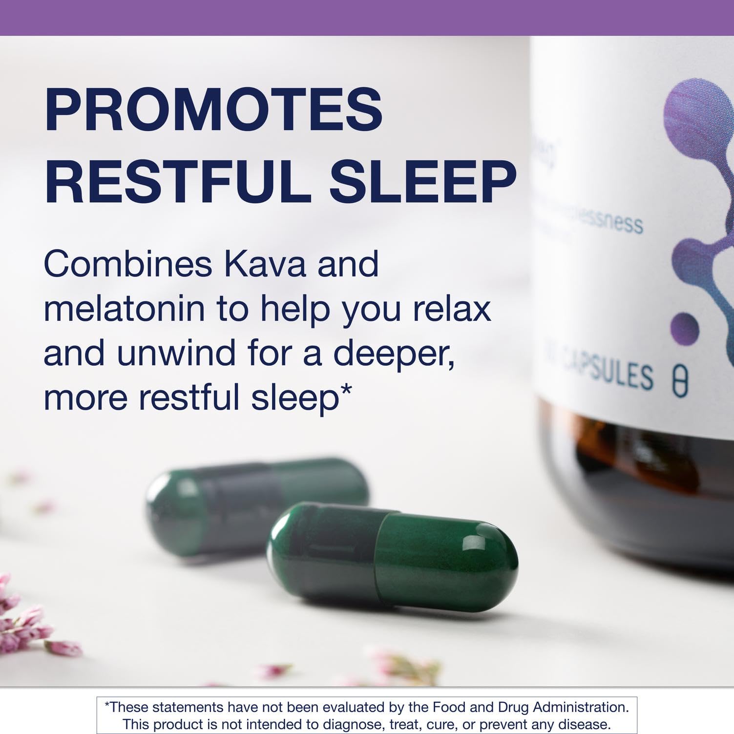Close-up of Metagenics Supplement capsules