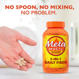 Close-up of Metamucil Psyllium Husk Capsules