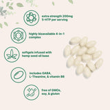 Close-up of Micro Ingredients 5-HTP+ Complex Softgel