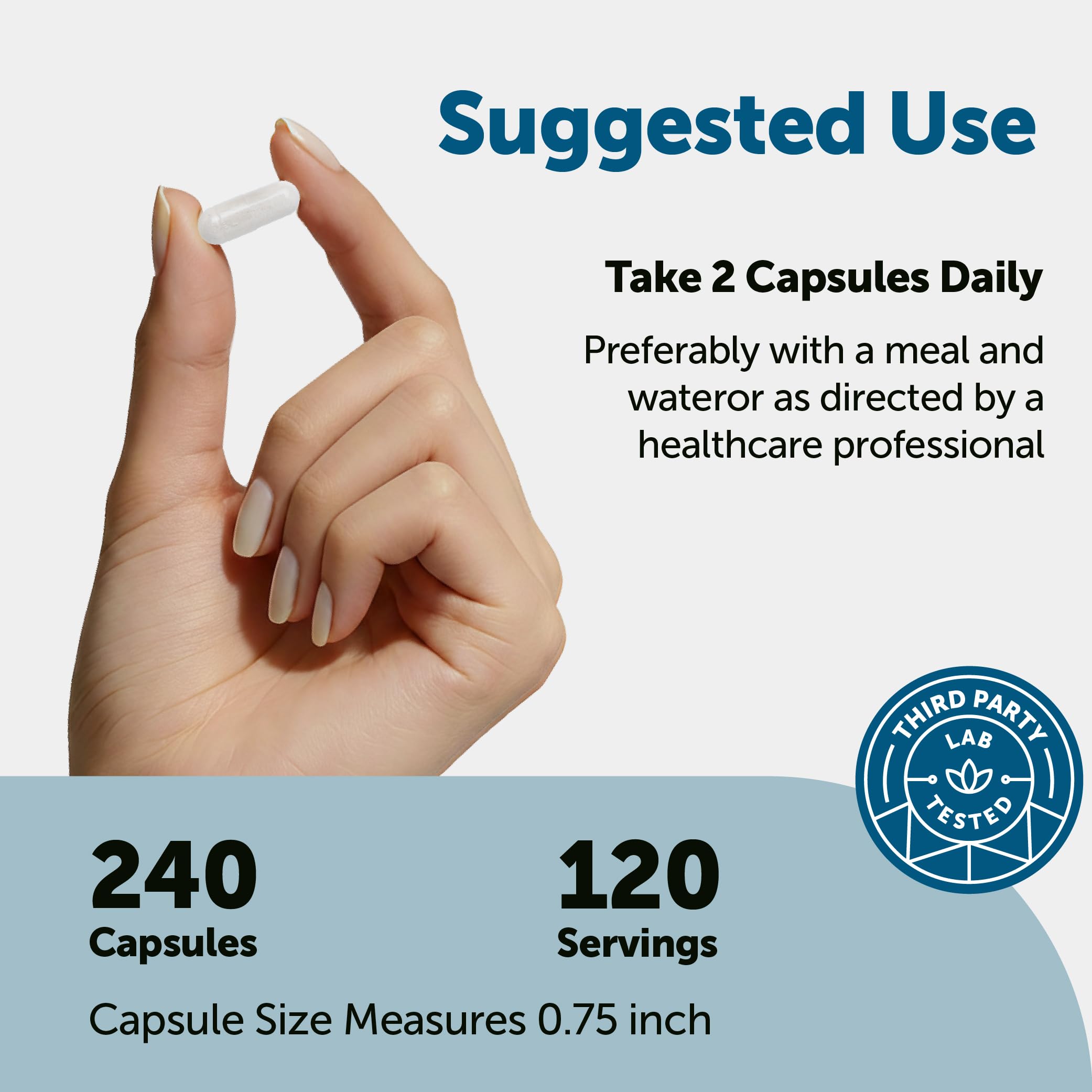 Close-up of Micro Ingredients DHEA Capsules 50mg
