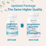 Close-up of Micro Ingredients Magnesium Glycinate Capsules