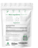 Close-up of Micro Ingredients Vitamin B1 Softgels showing softgel form