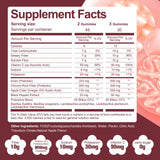 Close-up of Migcopat Fiber Gummies apple flavour