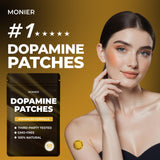 Close-up of MONIER Vitamin Patch showing adhesive side