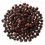 Close-up of MONTEREY BAY HERB CO Hawthorn Berries showing texture