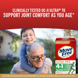 Close-up of Move Free Ultra Pro 4in1 Joint Support Supplement tablets