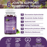 Close-up of Mulittea Glucosamine Chondroitin Gummies