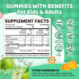 Close-up of NATISLAND Methylfolate Gummies showing texture
