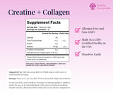Close-up of Native Essentials Creatine + Collagen powder texture