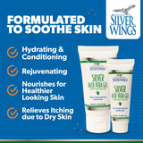 Close-up of Natural Path Silver Wings Colloidal Silver Gel 200ppm ingredients
