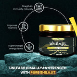 Close-up of Nature Blaze Organic Shilajit resin