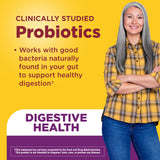 Close-up of Nature Made daily Probiotics Gummies showing two gummies