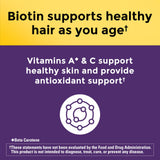 Close-up of Nature Made Hair Growth Softgel with Lustriva