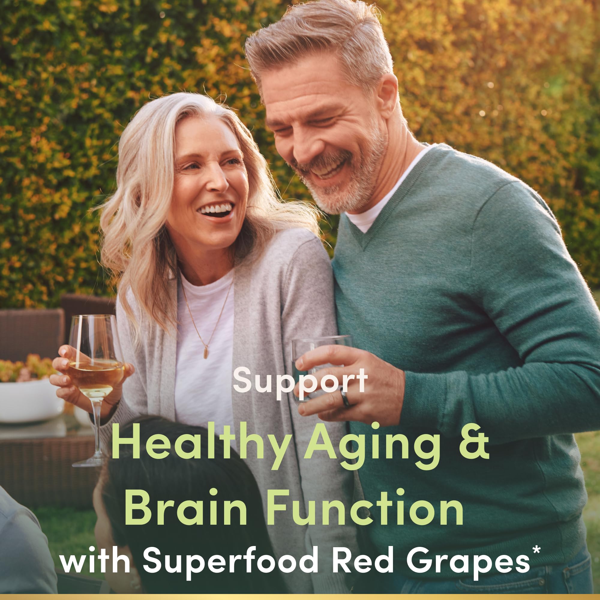 Close-up of Nature's Bounty Superfoods Plus Sharp Mind capsule