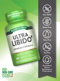 Close-up of Nature's Truth Horny Goat Weed softgel capsules