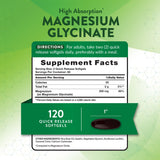 Close-up of Nature's Truth Magnesium Glycinate softgel