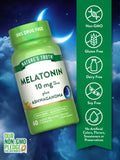 Close-up of Nature's Truth Melatonin Plus Ashwagandha capsules
