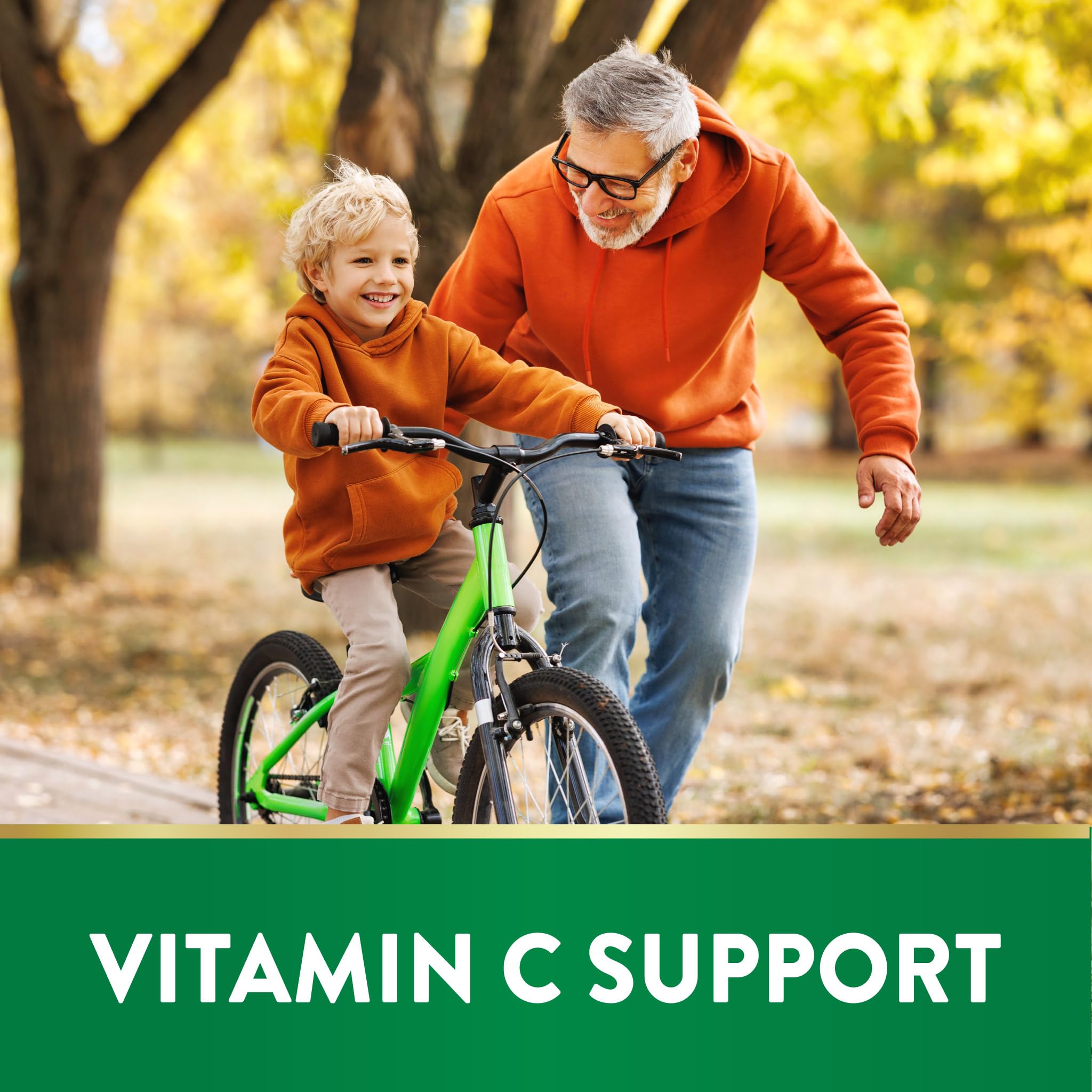 Close-up of Nature's Truth Vitamin C tablet