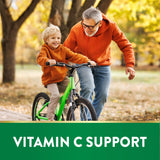 Close-up of Nature's Truth Vitamin C tablet