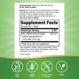 Close-up of Nature's Way Garlinase 5000 tablet