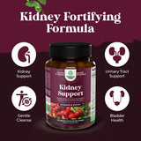 Close-up of Natures Craft Nettle Kidney Support Supplement capsules
