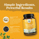 Close-up of Natures Craft Quercetin with Bromelain capsules