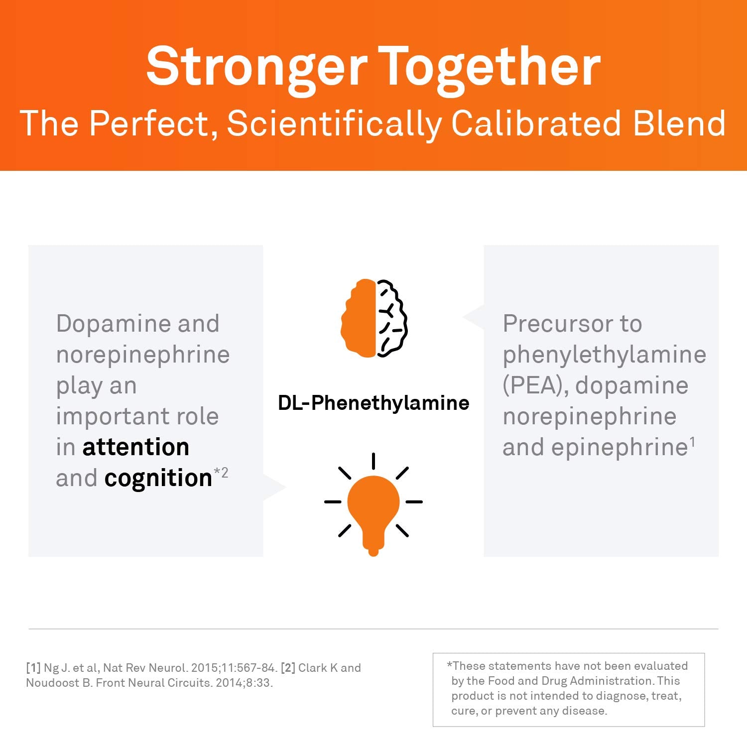 Close-up of NeuroScience L-Phenylalanine supplement capsules