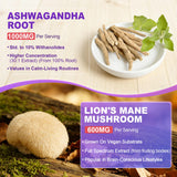 Close-up of NEVISS Lion's Mane & Ashwagandha Gummies