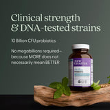 Close-up of New Chapter All-Flora Probiotic capsules