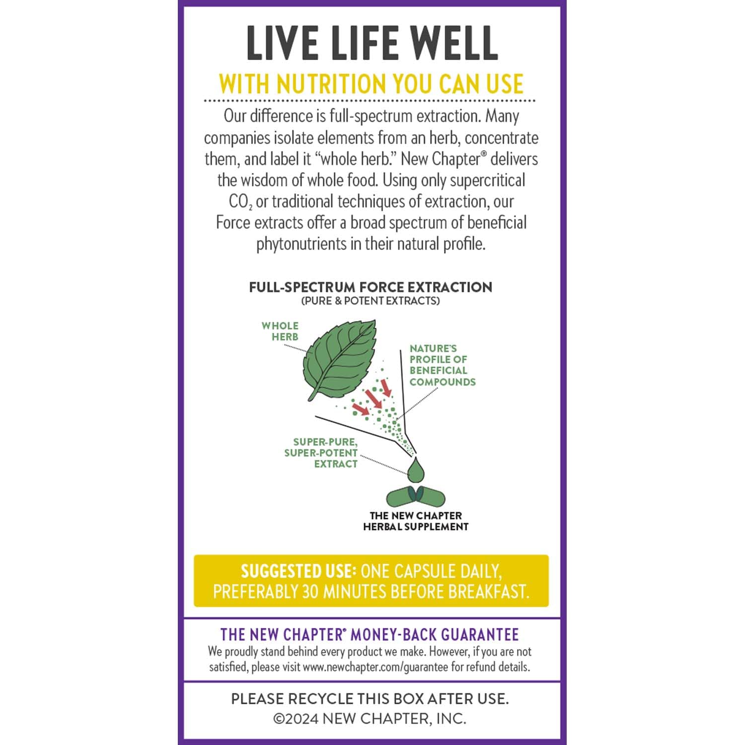 Close-up of New Chapter Rhodiola Force 300mg capsules