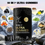 Close-up of New Trends Shop Shilajit Gummies showing gummy texture