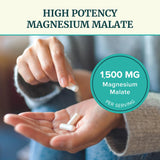 Close-up of Nobi Nutrition Magnesium Malate capsules