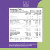 Close-up of Noor Vitamins Kids Multivitamin Gummies with natural strawberry and orange flavour