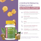 Close-up of Noor Vitamins Prenatal Vitamins Softgel