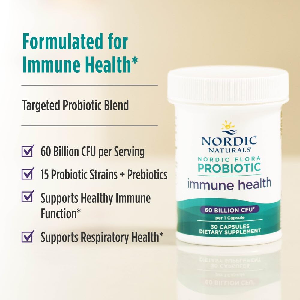 Close-up of Nordic Naturals Prebiotic Capsules