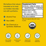 Close-up of NORTH AMERICAN HERB & SPICE Oreganol P73 Wild Oregano Oil capsule