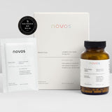 Close-up of Novos NMN Vegan Capsules