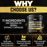 Close-up of NUQIIT Berberine HCl Supplement capsules