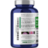 Close-up of NusaPure Mimosa Pudica Extract capsule