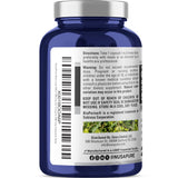 Close-up of NusaPure Olive Leaf Extract capsules