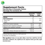 Close-up of Nutra BioGenesis Chewable Tablets in hand