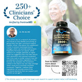 Close-up of NUTRAHARMONY Glucosamine Chondroitin MSM capsule