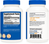 Close-up of Nutricost Berberine HCl with Ceylon Cinnamon capsules
