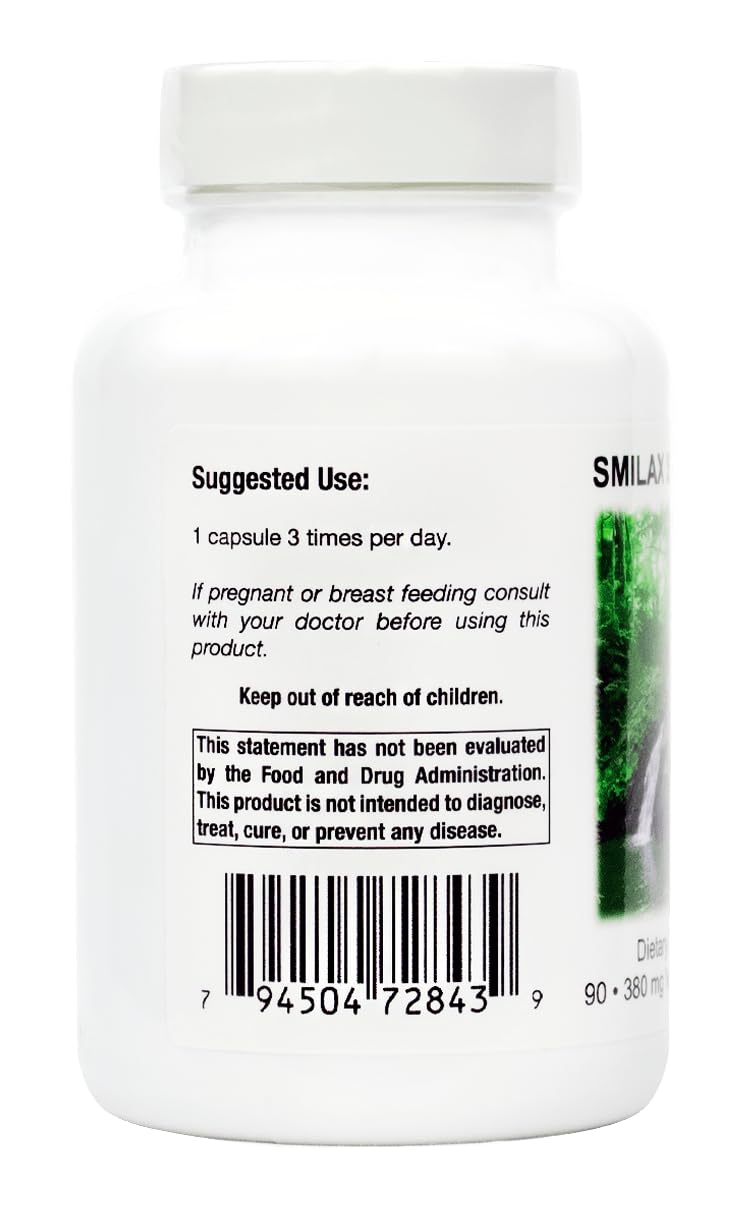 Close-up of Nutrition Sarsaparilla Capsules showing individual capsules