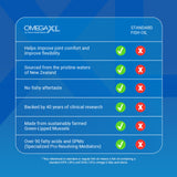 Close-up of OmegaXL soft gel