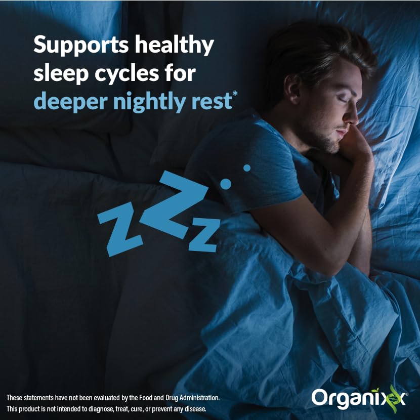 Close-up of Organixx Clean Sleep 3D capsule