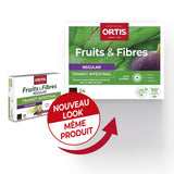 Close-up of Ortis Fruits & Fibres Regular Chew Cube