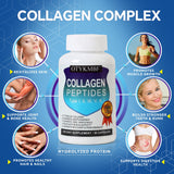 Close-up of OTYKMBF Collagen Peptides Capsules showing capsule form