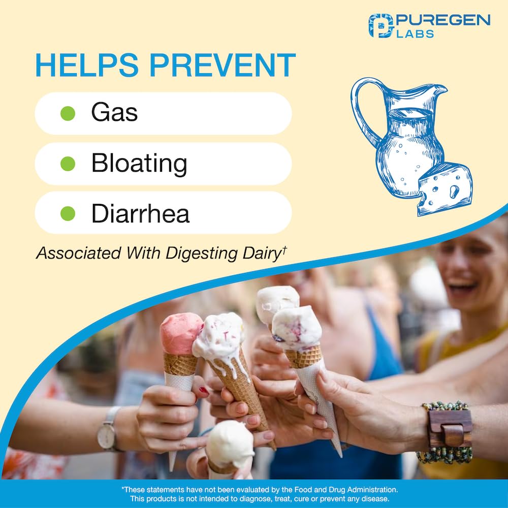 Close-up of P Puregen Labs Dairy Rescue caplet