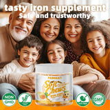 Close-up of Parhaat Iron Soft Chews showing texture